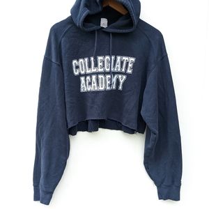 BADGER SPORT Collegiate Academy cropped hoodie sweatshirt College University